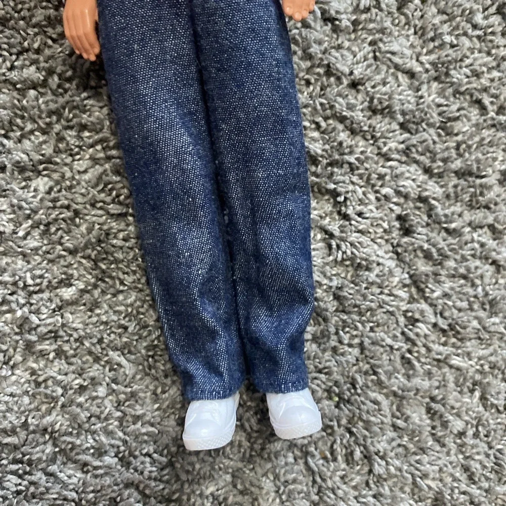1968 Ken Body Molded Brown Hair Blue Eyes 1983 Head ~ Hong Kong